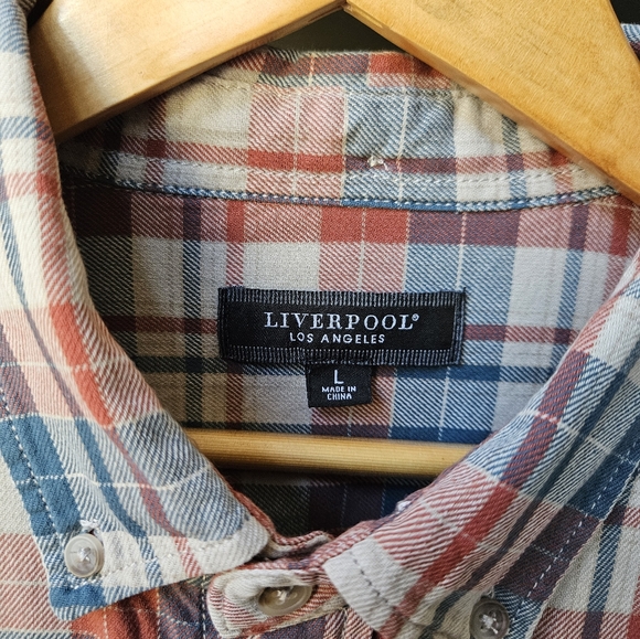Liverpool Los Angeles Lg Autumn Plaid - Picture 5 of 7